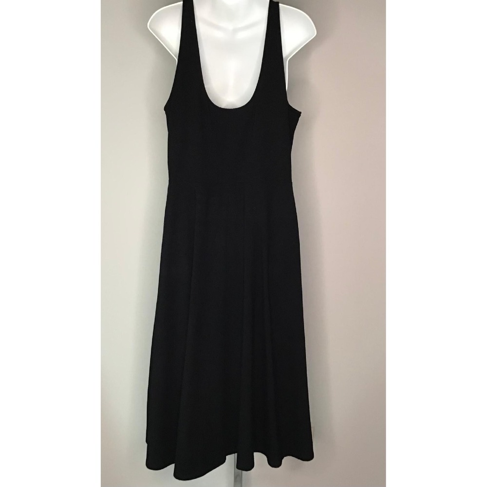 A New Day XL Womens Black Scoop Neck Sleeveless Maxi Tank Dress Lagenlook Resort - Picture 5 of 14